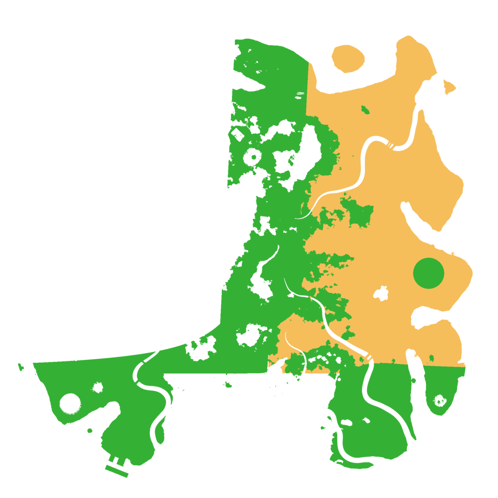 Biome Rust Map: Procedural Map, Size: 4250, Seed: 1436475964
