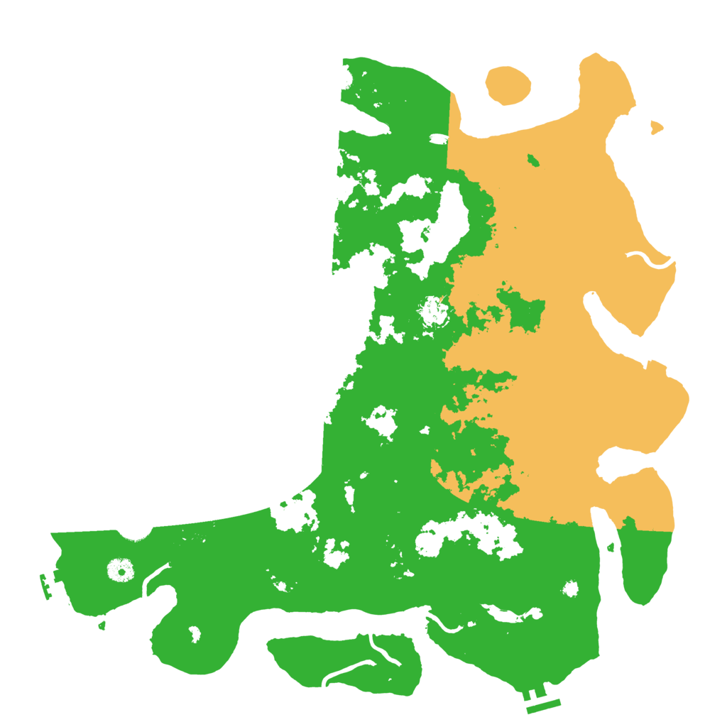 Biome Rust Map: Procedural Map, Size: 4250, Seed: 1436475964