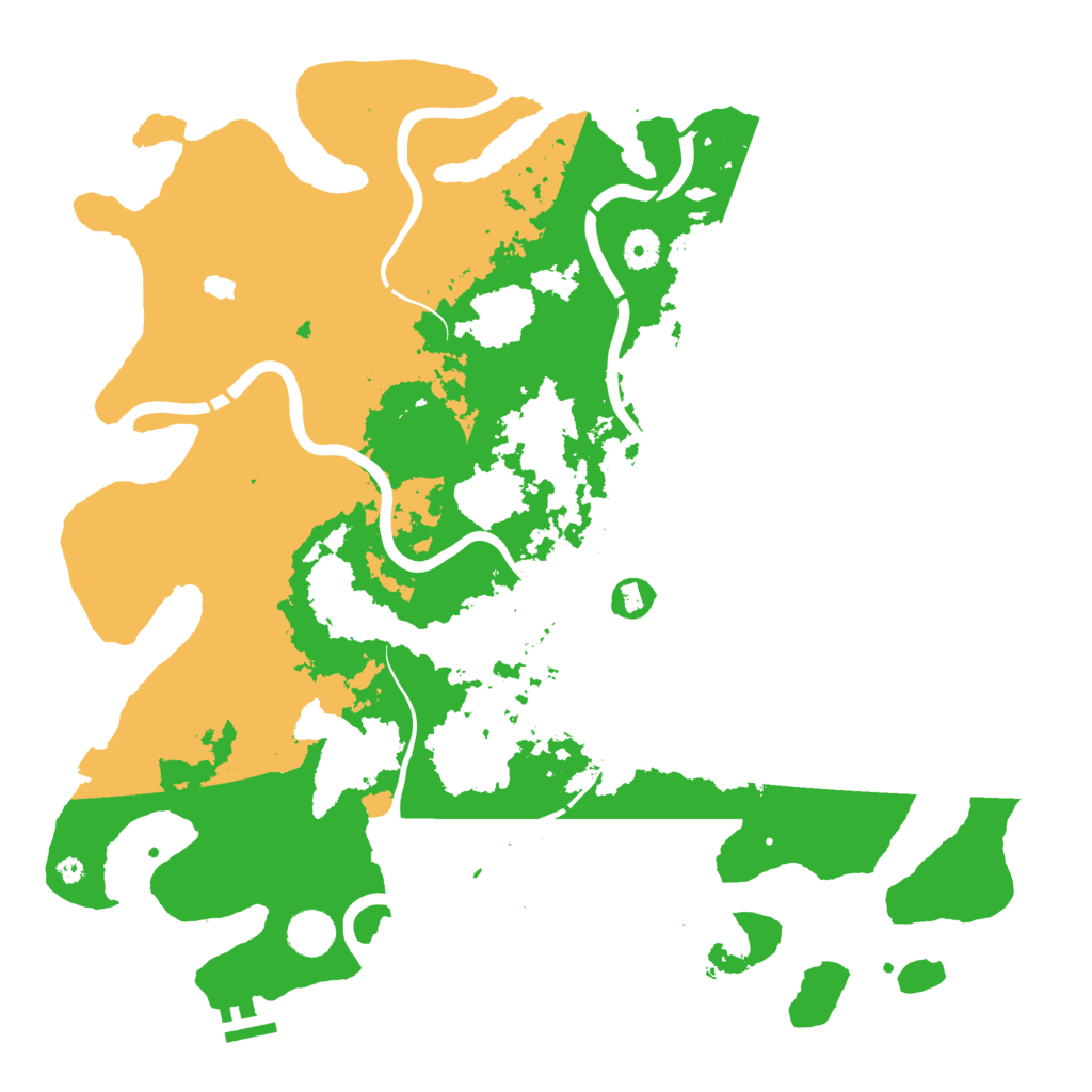Biome Rust Map: Procedural Map, Size: 4250, Seed: 993988653