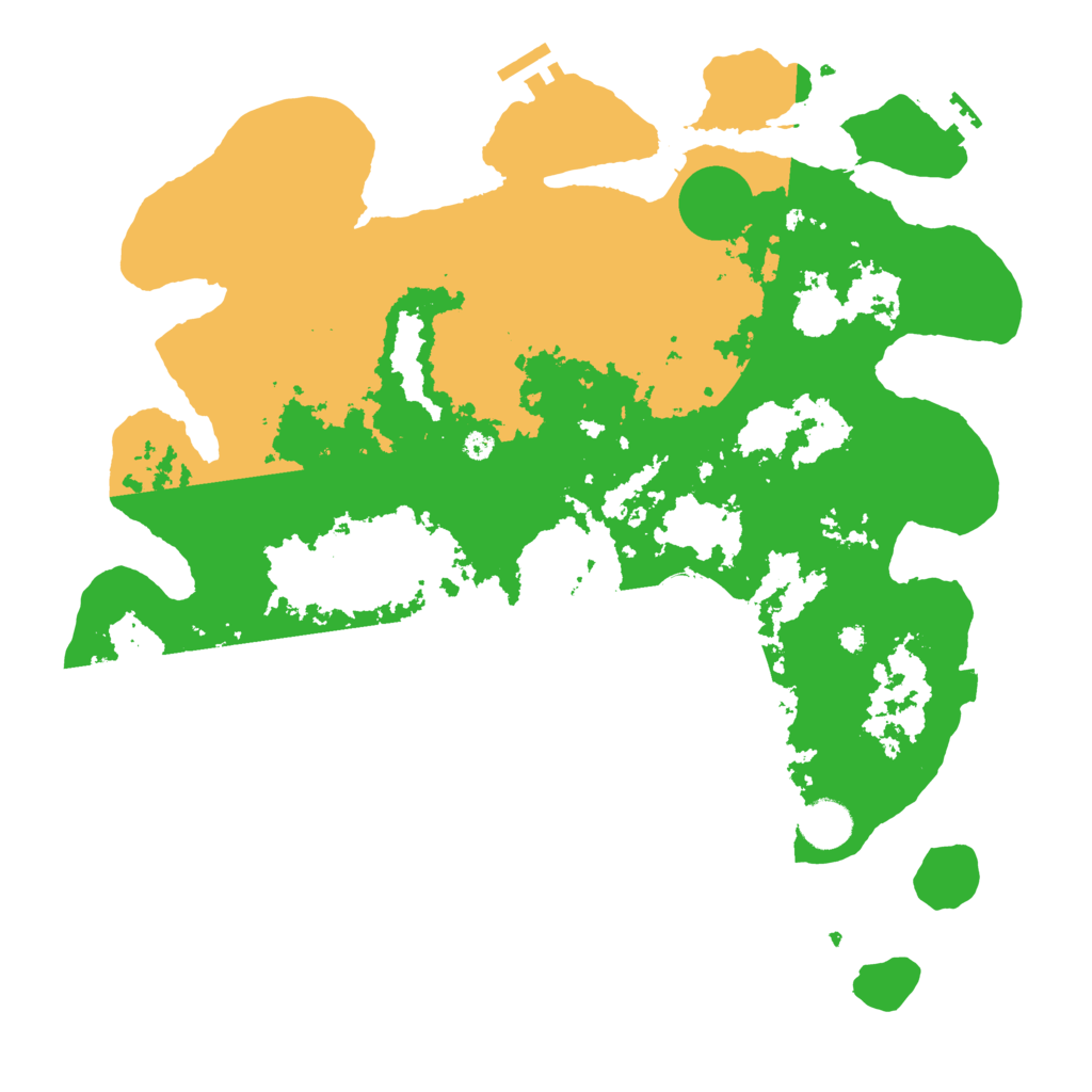 Biome Rust Map: Procedural Map, Size: 3875, Seed: 79039790