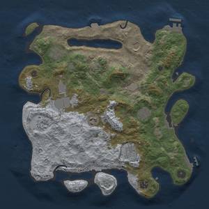 Thumbnail Rust Map: Procedural Map, Size: 3567, Seed: 31337, 17 Monuments