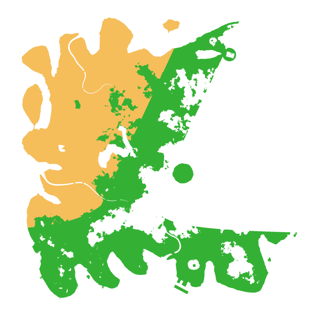 Biome Rust Map: Procedural Map, Size: 4250, Seed: 5844697