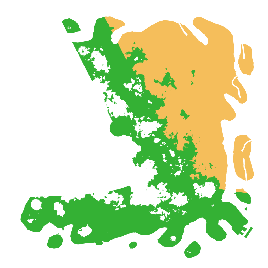 Biome Rust Map: Procedural Map, Size: 4500, Seed: 994600738