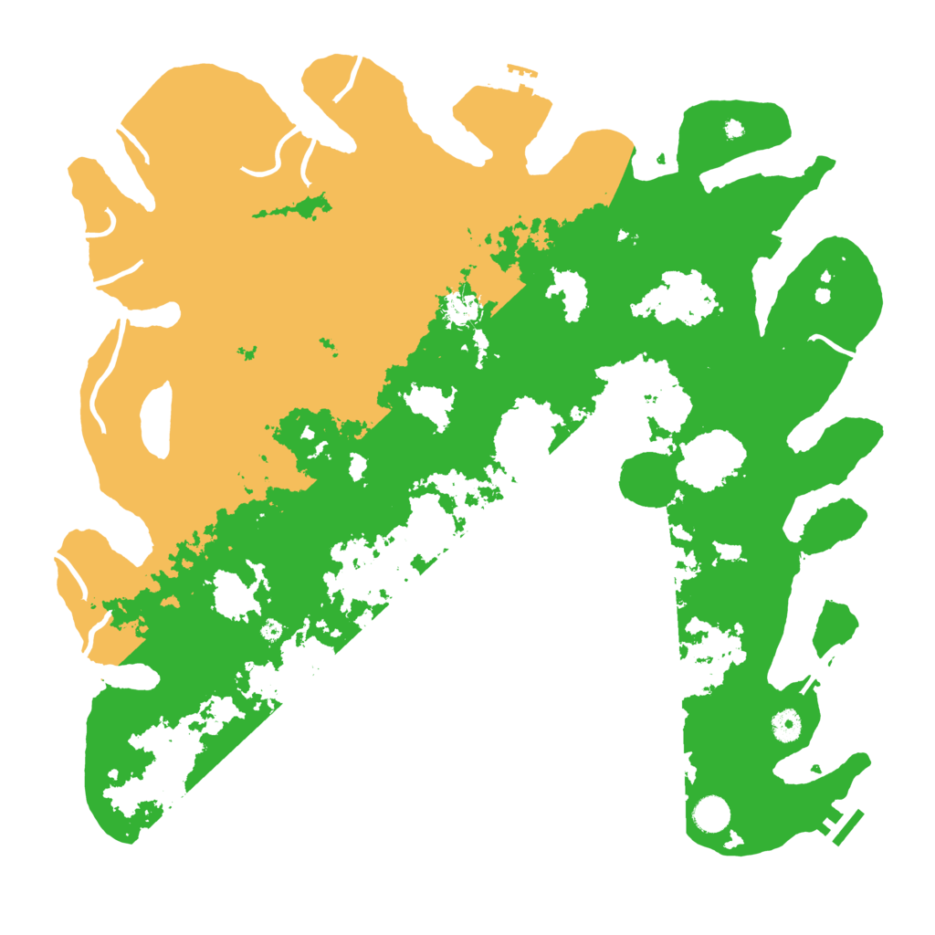 Biome Rust Map: Procedural Map, Size: 4500, Seed: 775126645