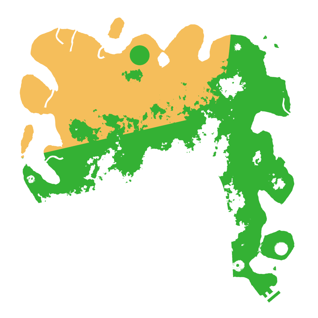 Biome Rust Map: Procedural Map, Size: 4250, Seed: 2060913791