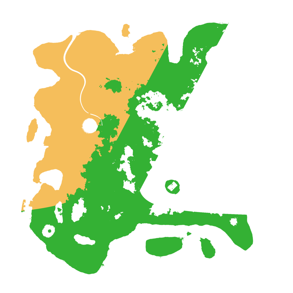 Biome Rust Map: Procedural Map, Size: 3500, Seed: 1556269893