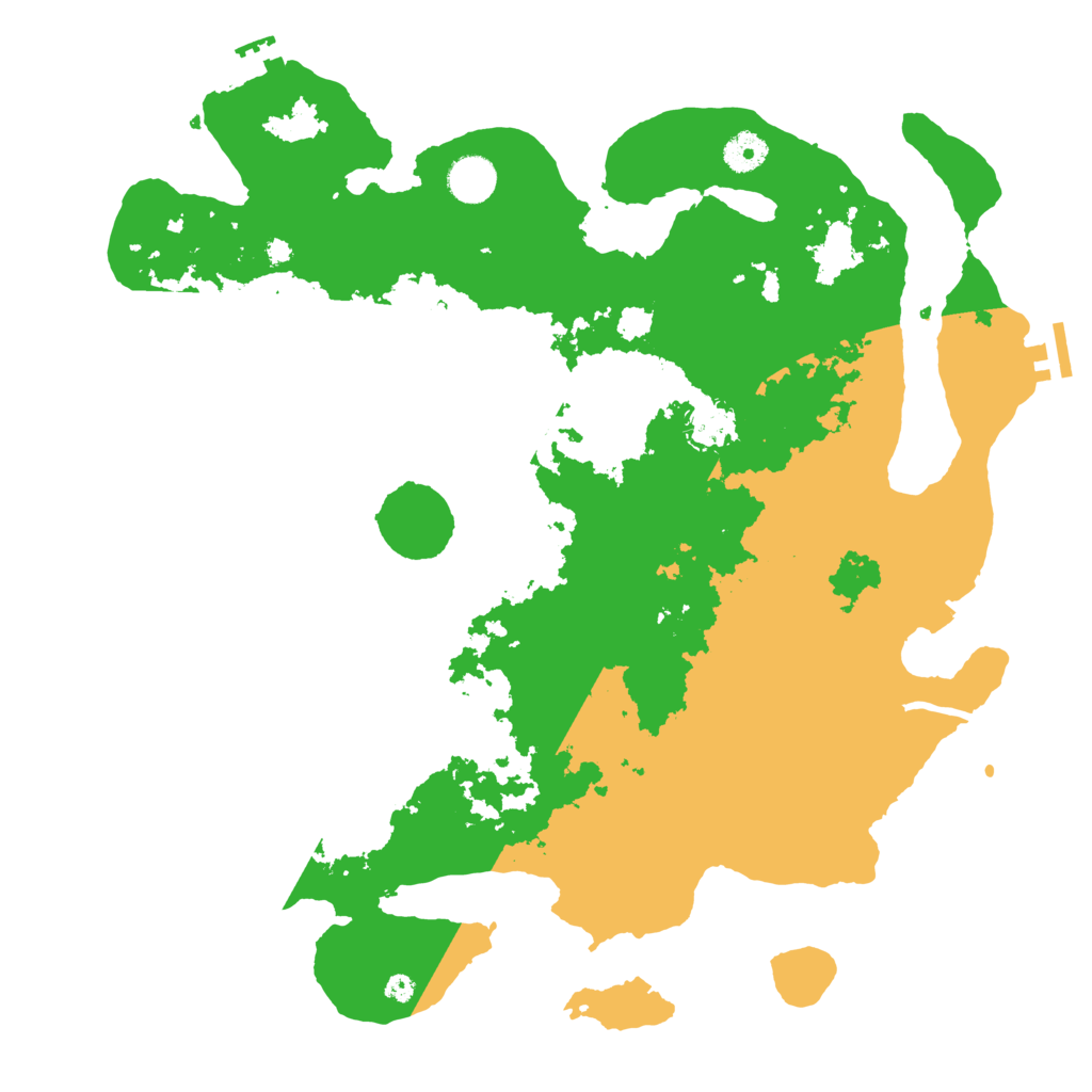 Biome Rust Map: Procedural Map, Size: 4000, Seed: 1831311429