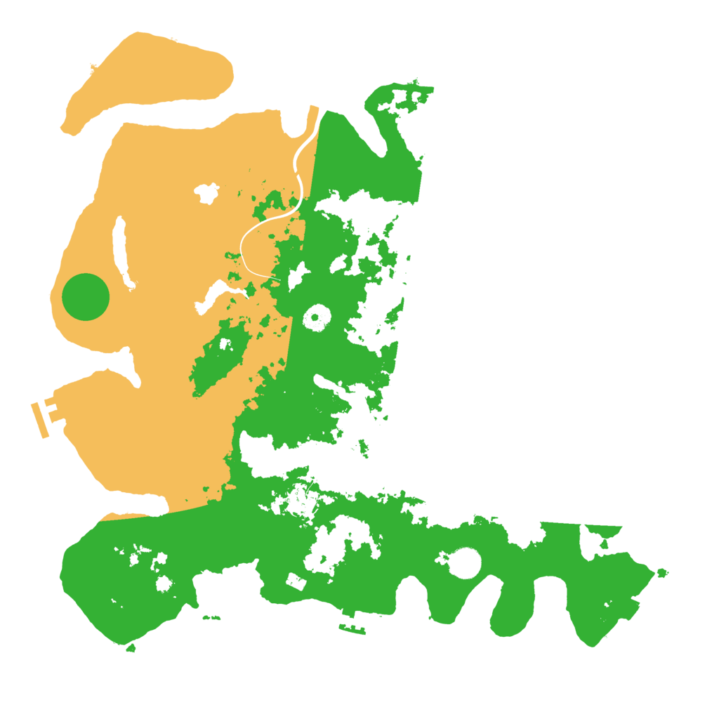 Biome Rust Map: Procedural Map, Size: 4000, Seed: 233522840