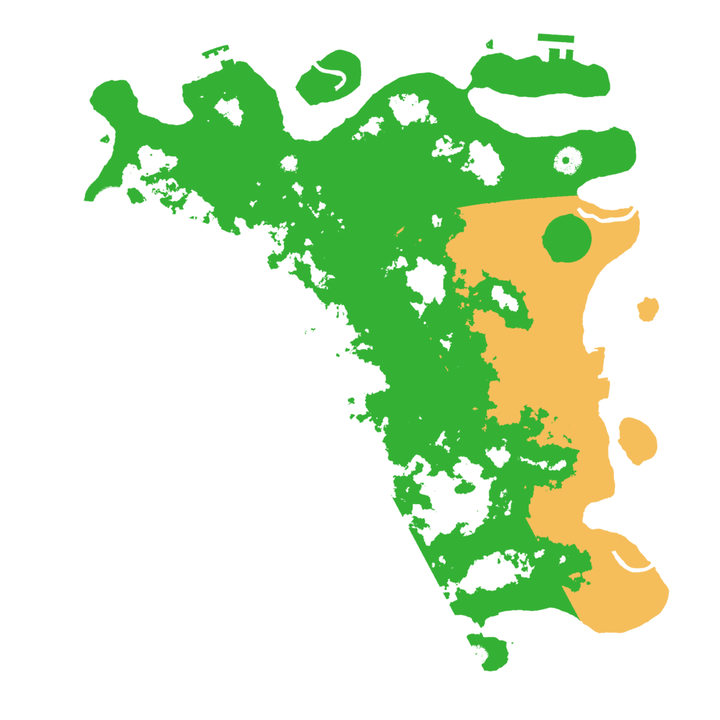 Biome Rust Map: Procedural Map, Size: 4000, Seed: 84578021