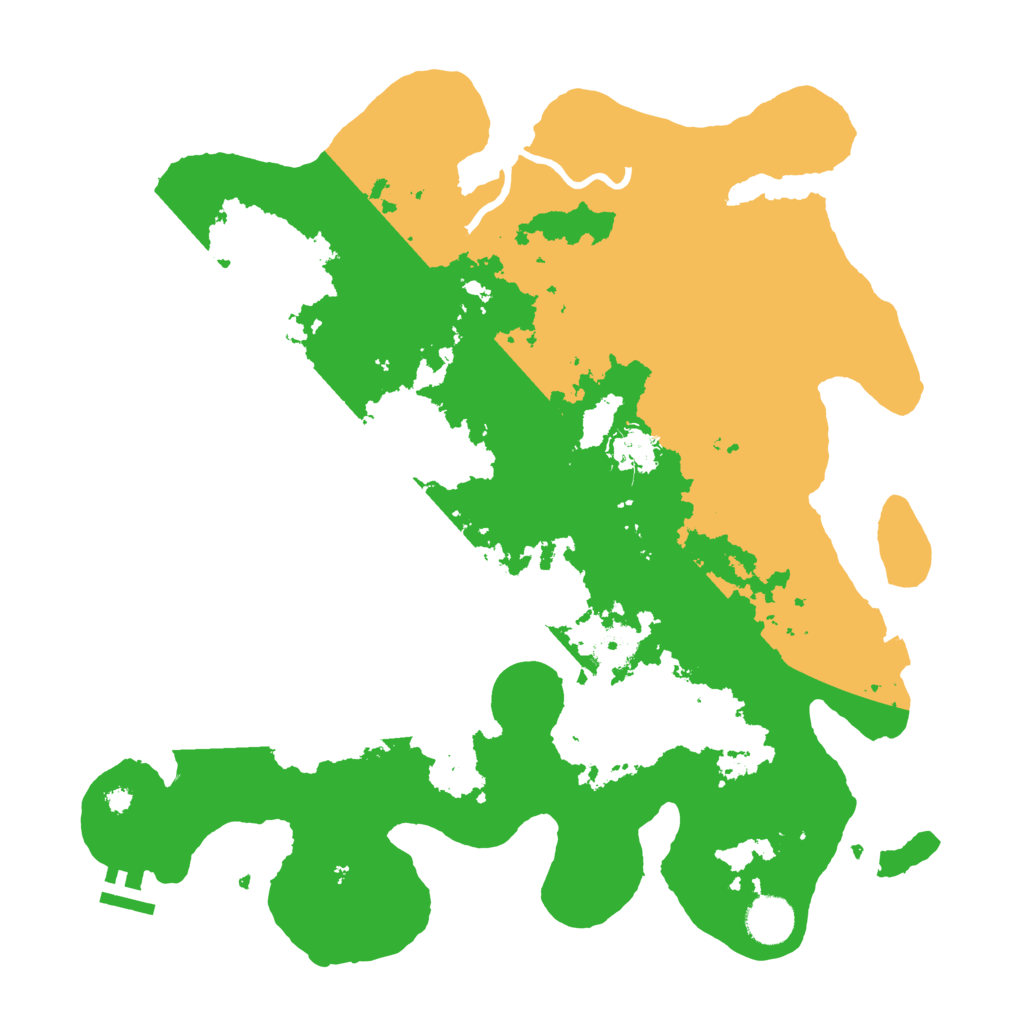 Biome Rust Map: Procedural Map, Size: 3750, Seed: 242794496