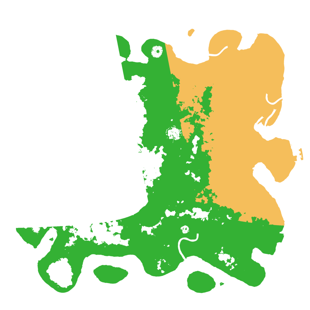 Biome Rust Map: Procedural Map, Size: 4000, Seed: 107714994