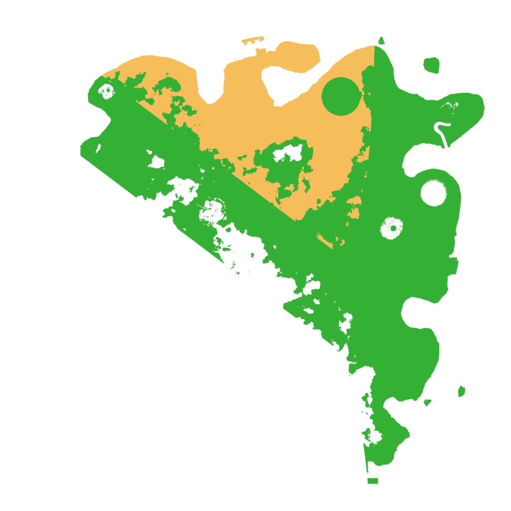 Biome Rust Map: Procedural Map, Size: 3500, Seed: 34536622