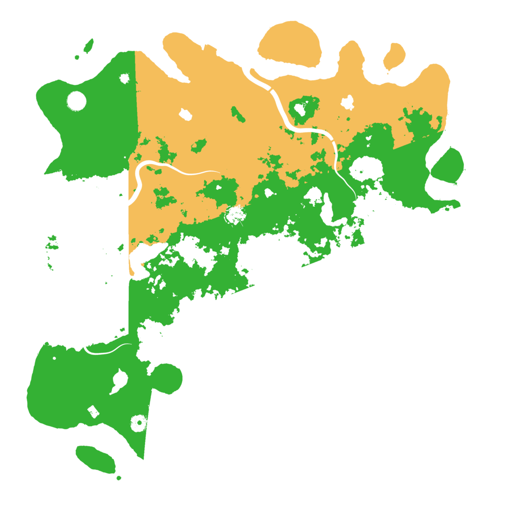 Biome Rust Map: Procedural Map, Size: 4650, Seed: 336431032