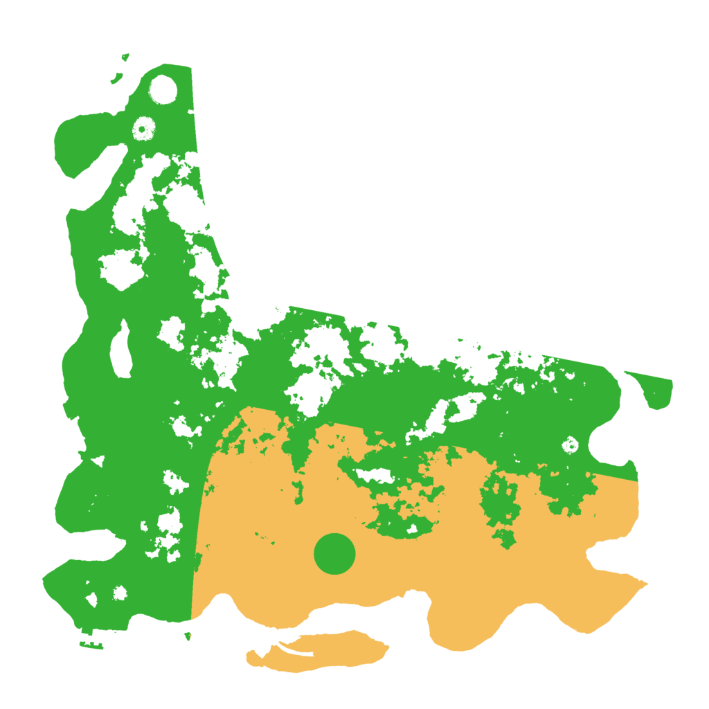 Biome Rust Map: Procedural Map, Size: 4500, Seed: 432181649