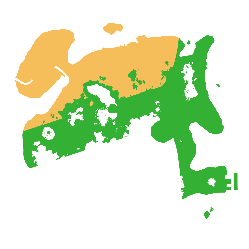 Biome Rust Map: Procedural Map, Size: 3000, Seed: 1701412592