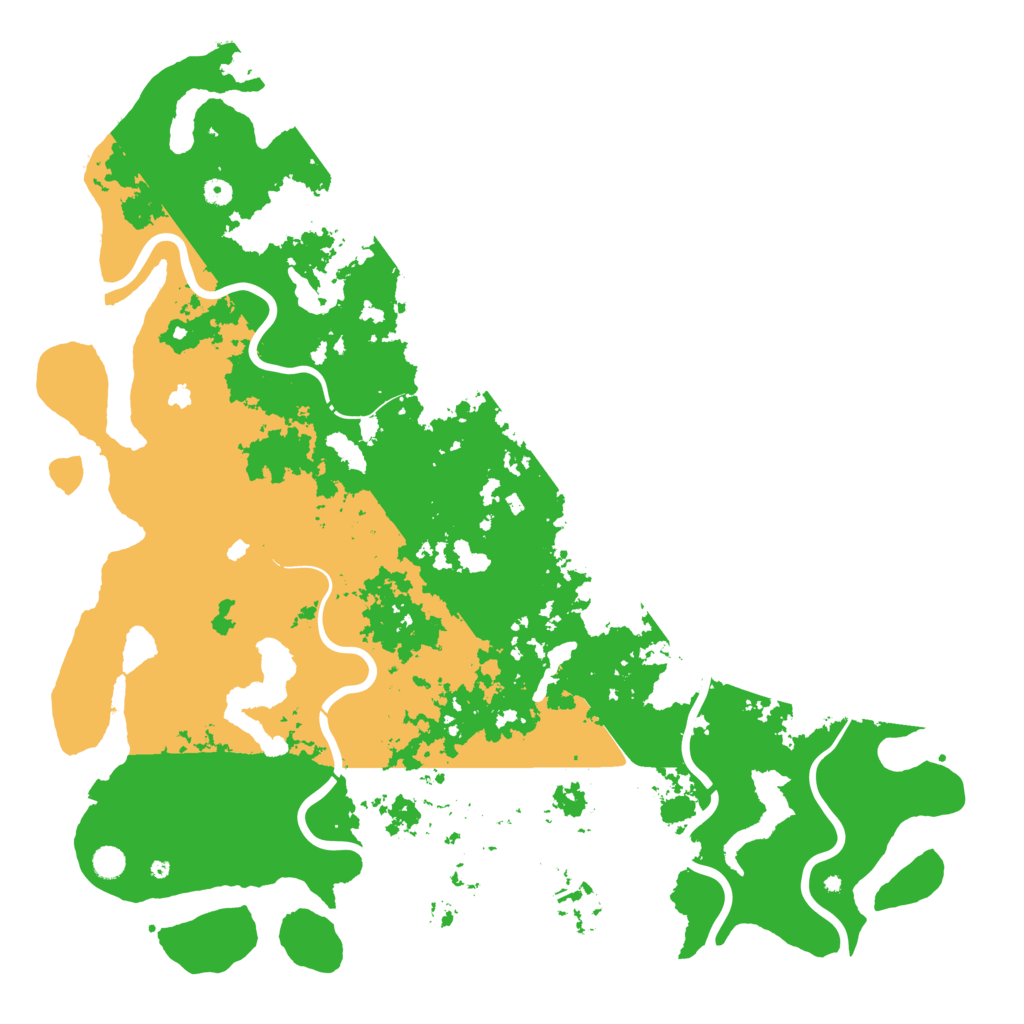 Biome Rust Map: Procedural Map, Size: 5500, Seed: 7324645