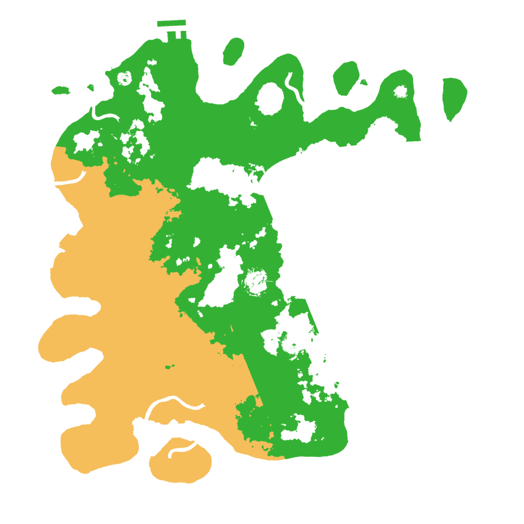 Biome Rust Map: Procedural Map, Size: 3700, Seed: 683499788