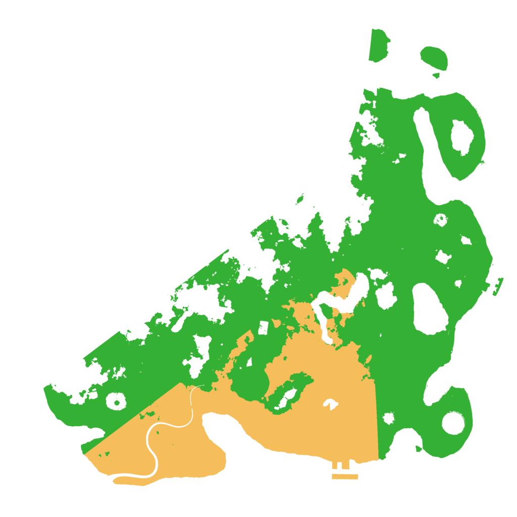 Biome Rust Map: Procedural Map, Size: 4000, Seed: 1407985963