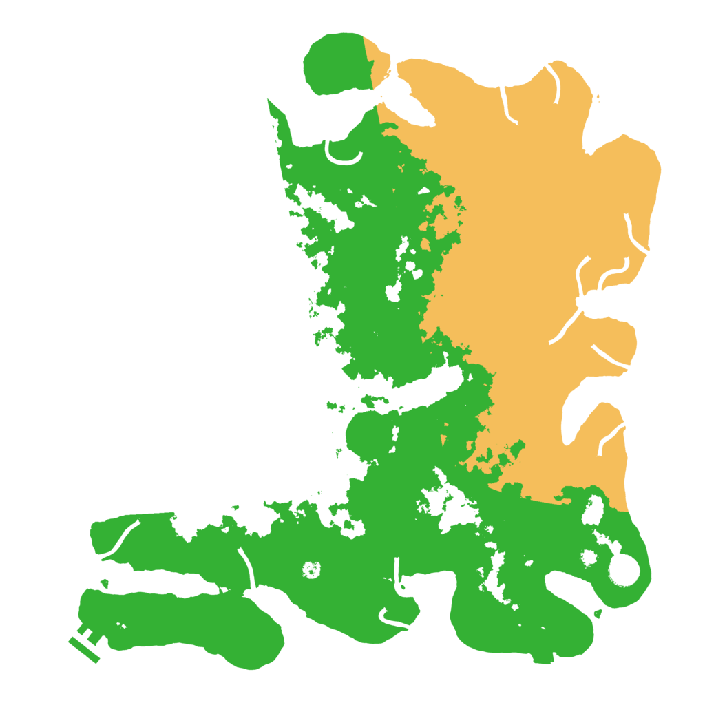 Biome Rust Map: Procedural Map, Size: 4000, Seed: 889898159