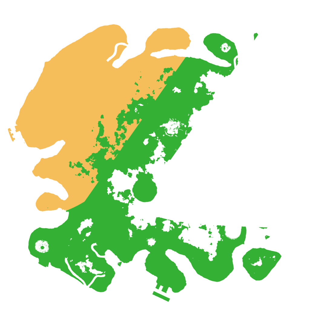 Biome Rust Map: Procedural Map, Size: 3500, Seed: 1577119223
