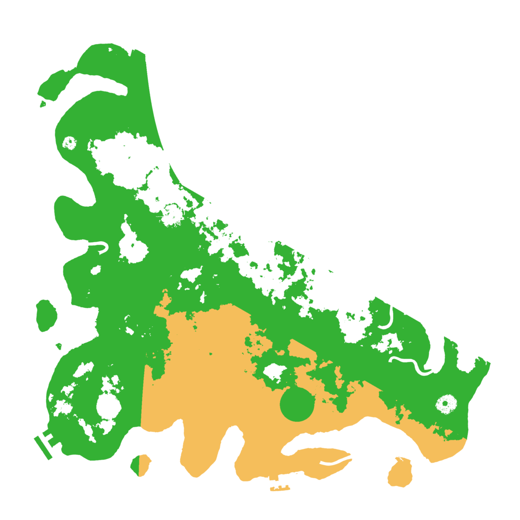 Biome Rust Map: Procedural Map, Size: 4000, Seed: 468896703