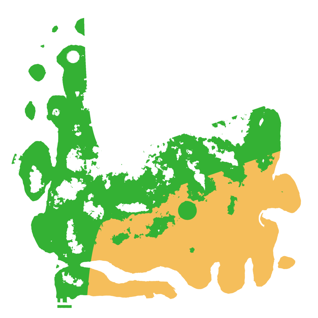 Biome Rust Map: Procedural Map, Size: 4500, Seed: 646574266