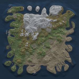 Thumbnail Rust Map: Procedural Map, Size: 4250, Seed: 1633650301, 19 Monuments