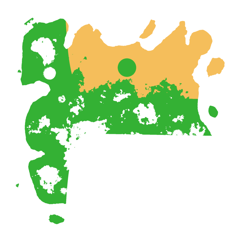 Biome Rust Map: Procedural Map, Size: 3500, Seed: 1329435681