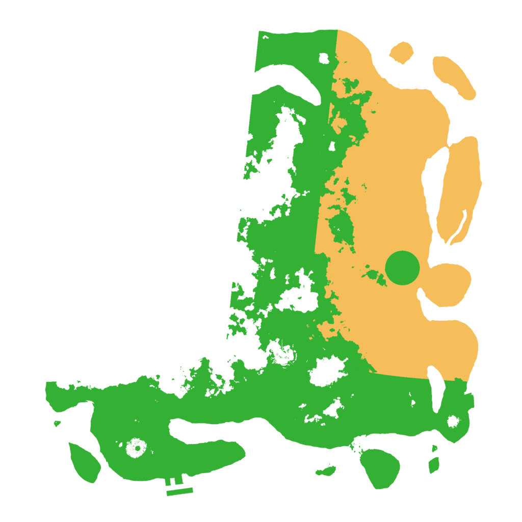 Biome Rust Map: Procedural Map, Size: 4000, Seed: 34946592