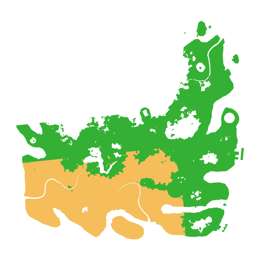 Biome Rust Map: Procedural Map, Size: 4250, Seed: 2031031603