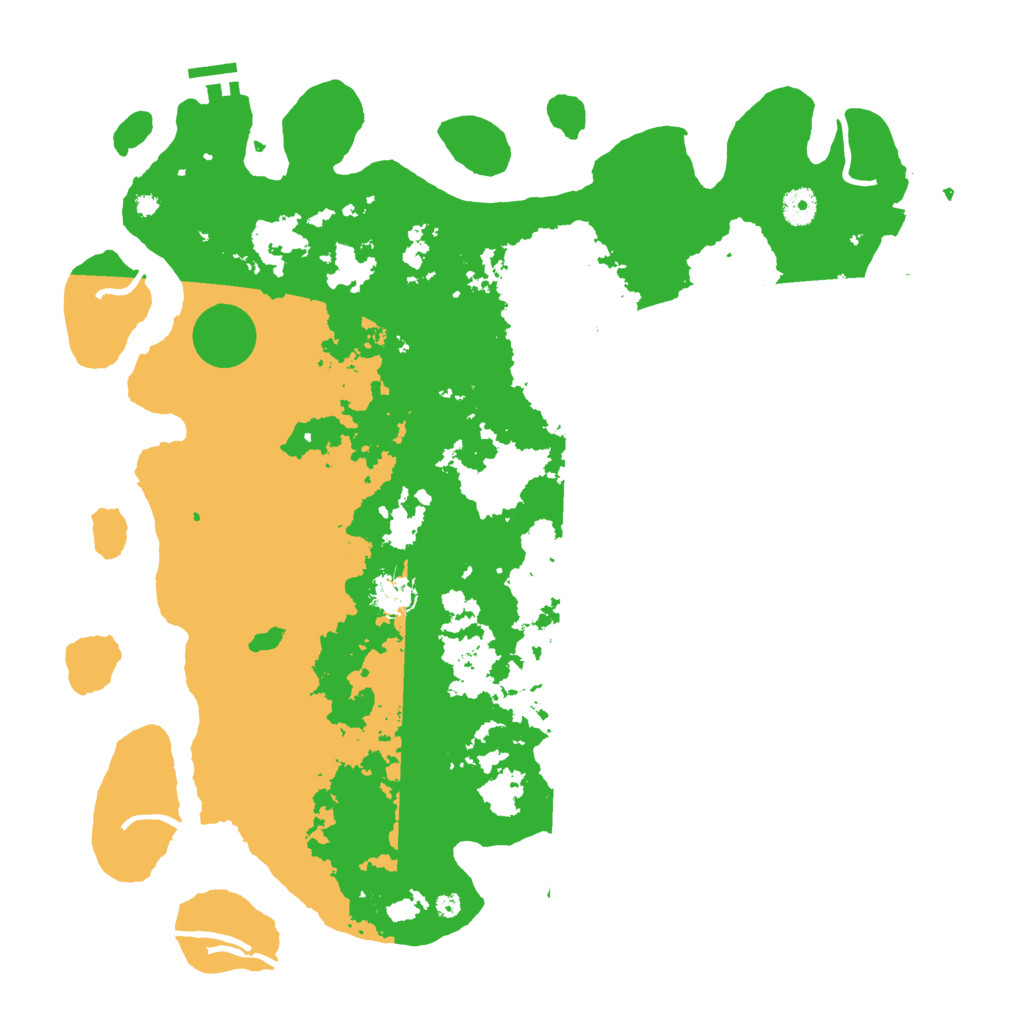 Biome Rust Map: Procedural Map, Size: 4250, Seed: 155302478