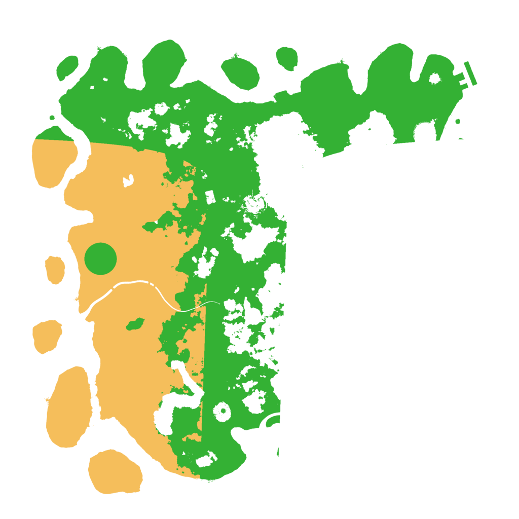 Biome Rust Map: Procedural Map, Size: 4250, Seed: 155302478