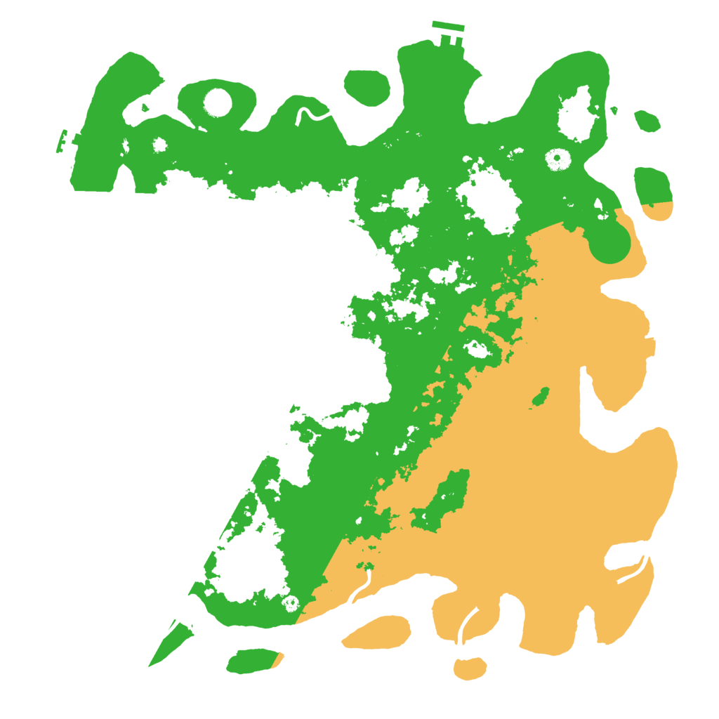 Biome Rust Map: Procedural Map, Size: 4500, Seed: 802135907