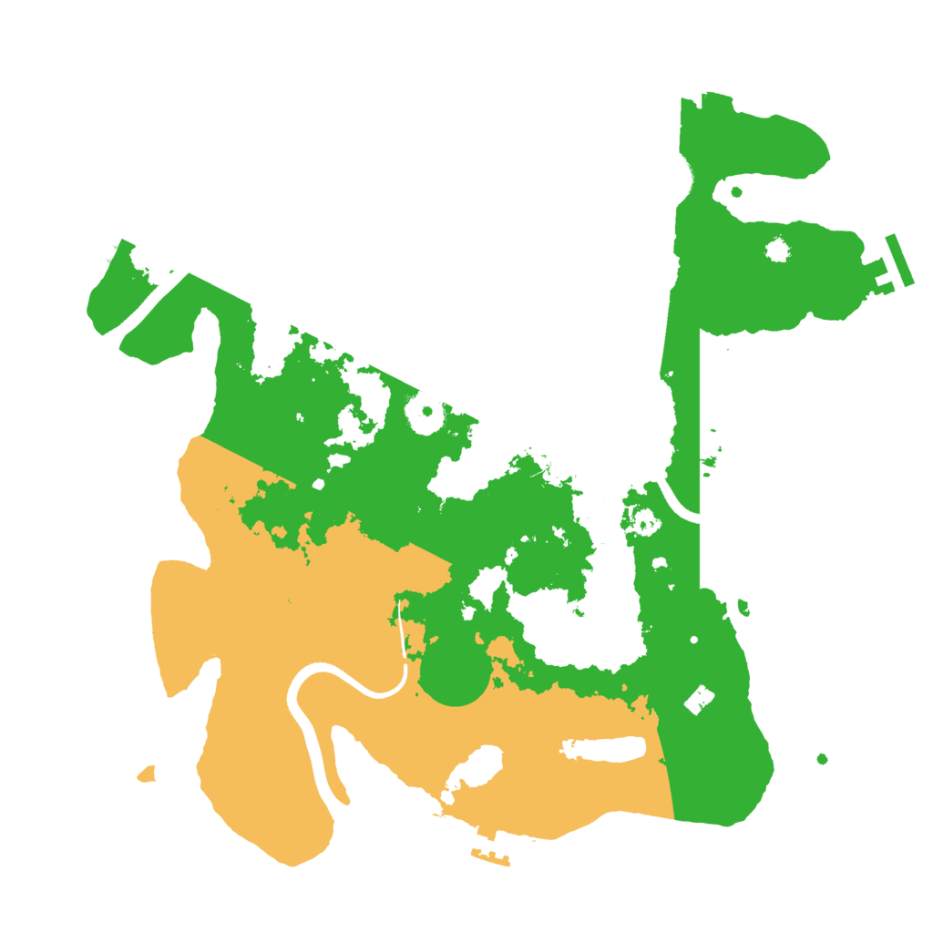 Biome Rust Map: Procedural Map, Size: 3500, Seed: 1120049149