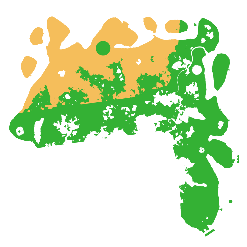 Biome Rust Map: Procedural Map, Size: 4500, Seed: 1902053030