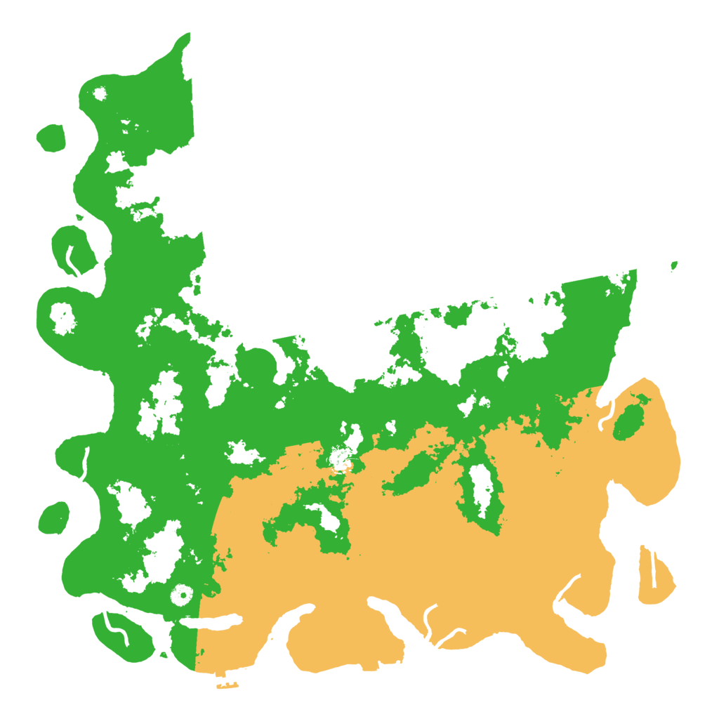 Biome Rust Map: Procedural Map, Size: 5000, Seed: 505463715