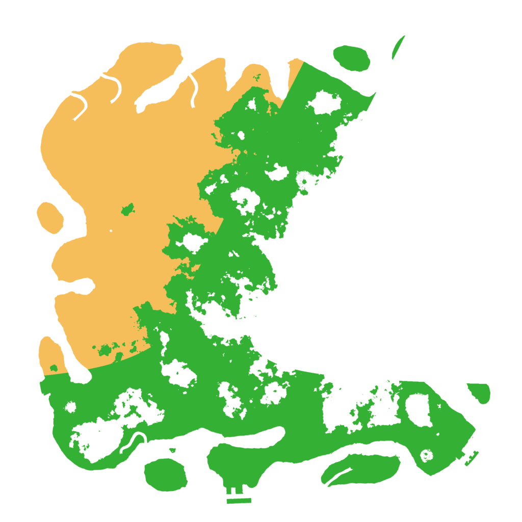 Biome Rust Map: Procedural Map, Size: 4300, Seed: 10824