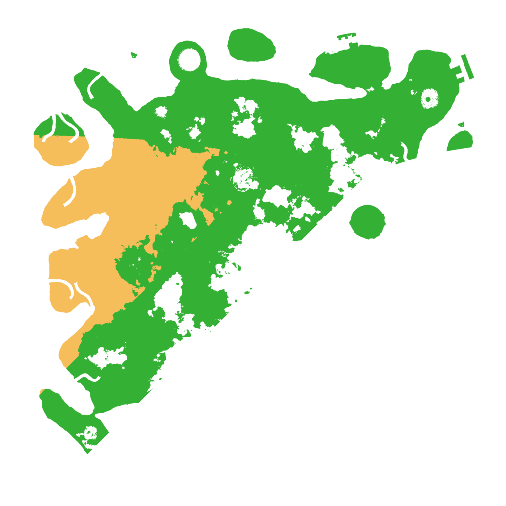 Biome Rust Map: Procedural Map, Size: 4050, Seed: 1337331