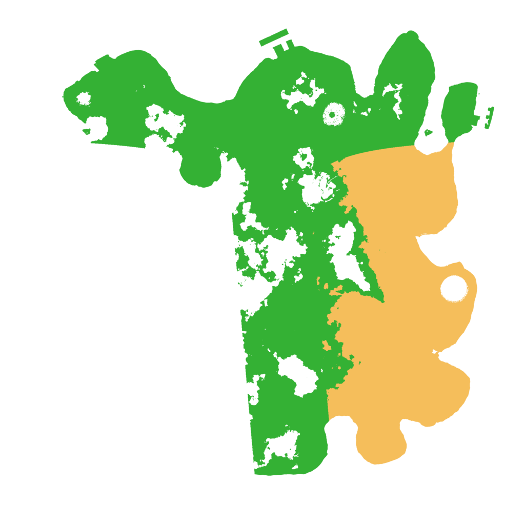 Biome Rust Map: Procedural Map, Size: 3500, Seed: 1431008331