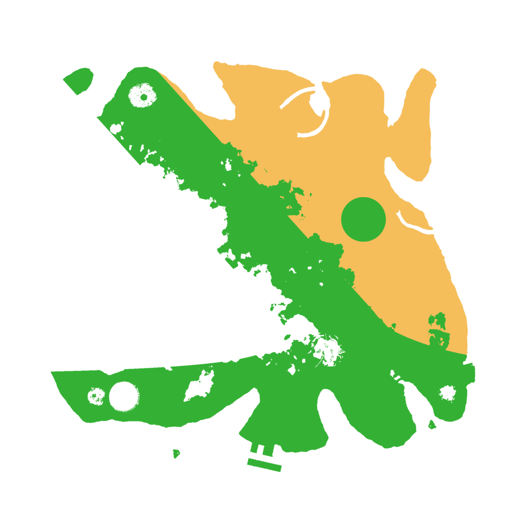 Biome Rust Map: Procedural Map, Size: 3000, Seed: 2063452409