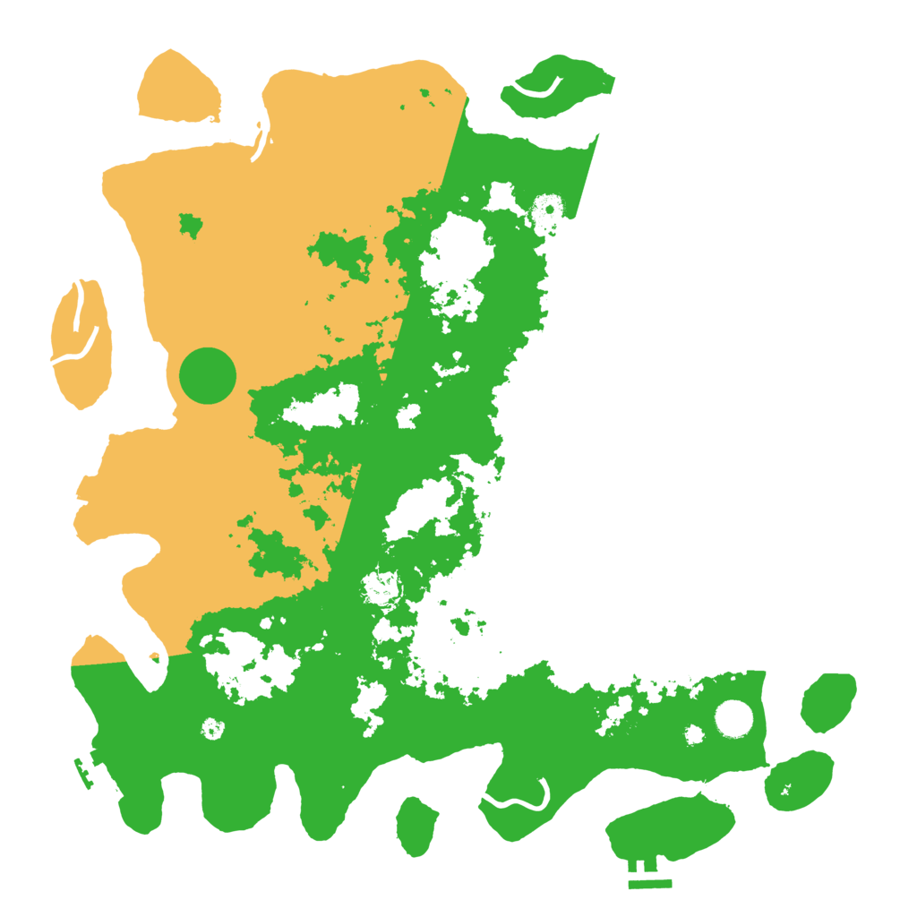 Biome Rust Map: Procedural Map, Size: 4250, Seed: 1991526303