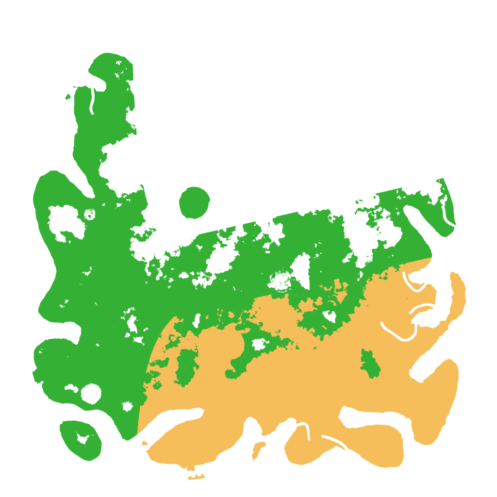 Biome Rust Map: Procedural Map, Size: 4500, Seed: 1886263135