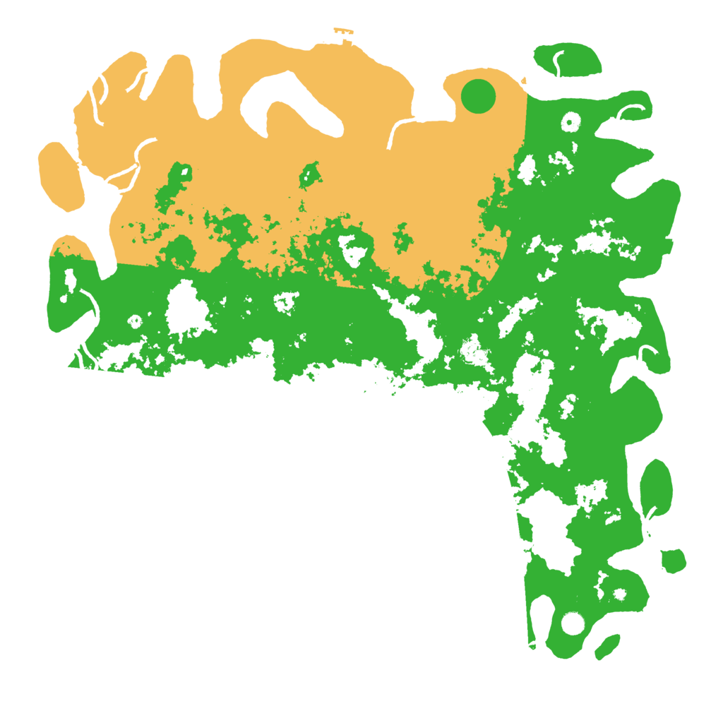 Biome Rust Map: Procedural Map, Size: 5500, Seed: 1926233113