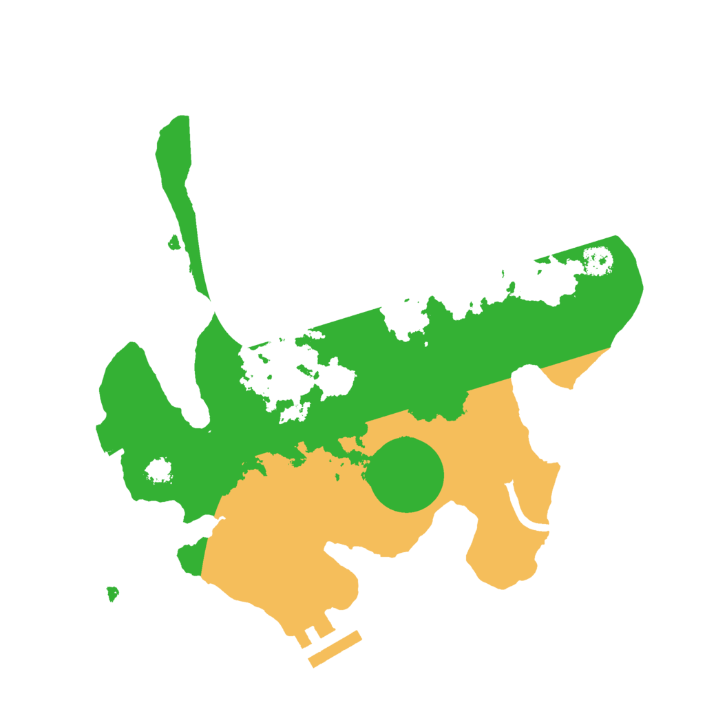 Biome Rust Map: Procedural Map, Size: 2500, Seed: 2120546947