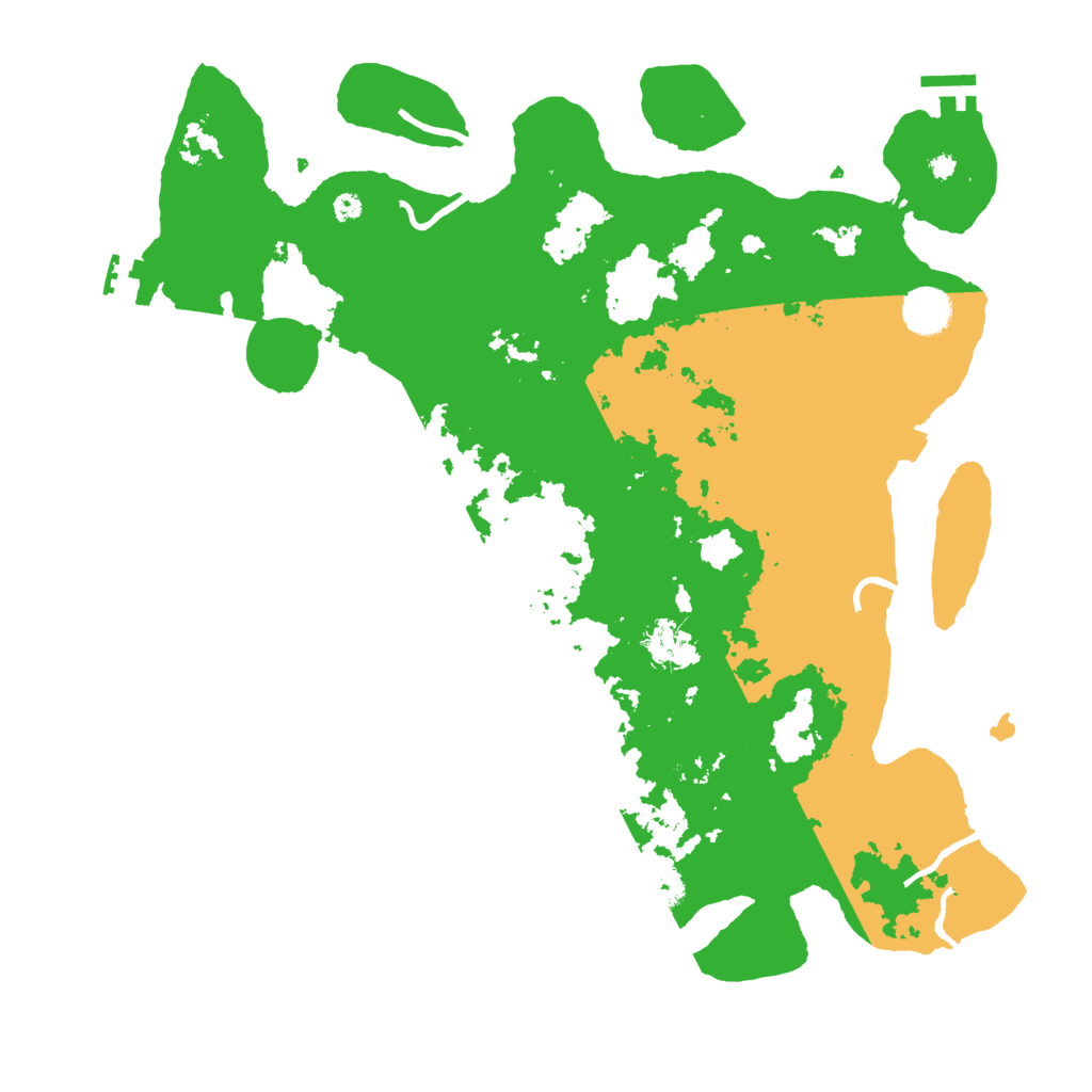 Biome Rust Map: Procedural Map, Size: 4000, Seed: 672