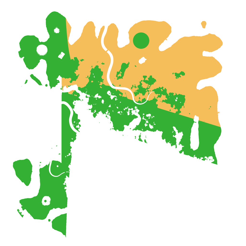 Biome Rust Map: Procedural Map, Size: 4000, Seed: 79281176