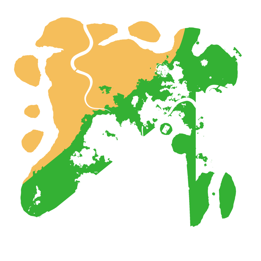 Biome Rust Map: Procedural Map, Size: 3500, Seed: 1069511103