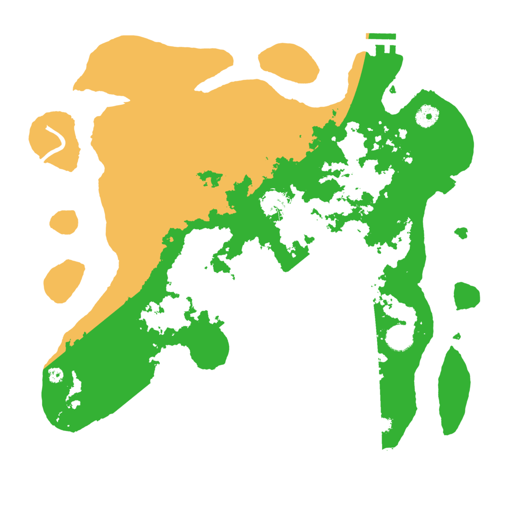 Biome Rust Map: Procedural Map, Size: 3500, Seed: 1069511103