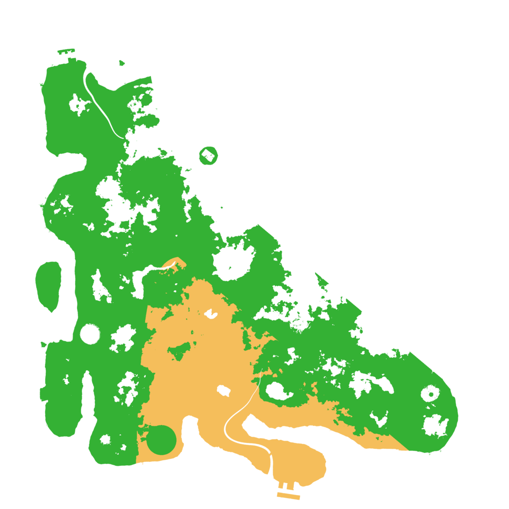 Biome Rust Map: Procedural Map, Size: 4500, Seed: 907400052