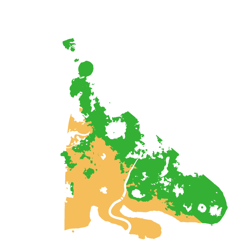 Biome Rust Map: Procedural Map, Size: 4500, Seed: 907400052